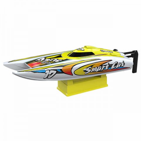 Joysway 420mm Smart Cat Catamaran Mini Boat with 2.4Ghz Radio System (Ready-to-Run) - JY8204