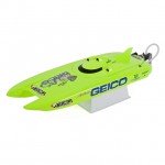ProBoat Miss Geico 17-inch RTR Brushed Catamaran Boat with 2.4GHz Radio System - PRB08019I