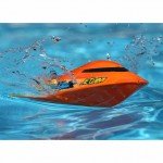ProBoat Jet Jam 12” Pool Racer RC Boat with Transmitter, Battery and Charger (Orange) - PRB08031T1