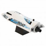 ProBoat Jet Jam 12” Pool Racer RC Boat with Transmitter, Battery and Charger (White) - PRB08031T2