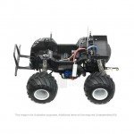 Tamiya RC Midnight Pumpkin Metallic Chrome 1/12 Monster Truck Assembly Kit - TAM-58365