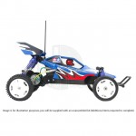 Tamiya RC 1/10 Rising Fighter 2WD Buggy with ESC and Motor (Unassembled Kit) - 58416
