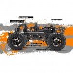 HPI Savage X 4.6 RTR 1/8th Scale 4WD Nitro Powered Monster Truck - 109083