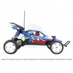 Tamiya RC 1/10 Rising Fighter 2WD Buggy with ESC and Motor (Unassembled Kit) - 58416