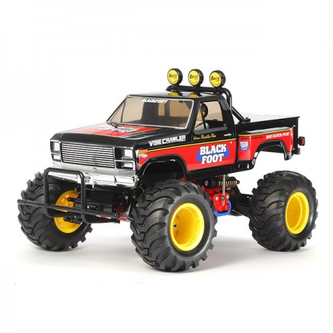 Tamiya 1/10 Blackfoot Monster Truck 2016 Re-Release with Motor and ESC (Unassembled Kit) - 58633