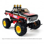 Tamiya 1/10 Blackfoot Monster Truck 2016 Re-Release with Motor and ESC (Unassembled Kit) - 58633