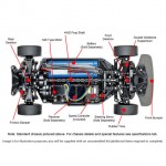 Tamiya Honda NSX 2016 1/10 TT-02 with ESC and Motor (Unassembled Kit) - 58634 Tamiya Honda NSX 2016 1/10 TT-02 with ESC and Motor (Unassembled Kit) - 58634