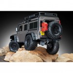 Traxxas TRX-4 1/10 Land Rover Defender Rock Crawler with TQi Radio System (Grey) - TRX82056-4G