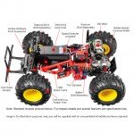 Tamiya 1/10 Blackfoot Monster Truck 2016 Re-Release with Motor and ESC (Unassembled Kit) - 58633