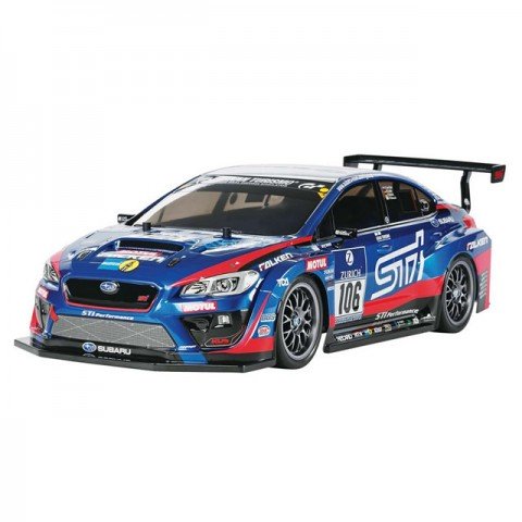 Tamiya 1/10 Subaru WRX STI 24hr Nürburgring TT-02 RC Car (Unassembled Kit) - 58645