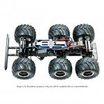 Tamiya 1/18 Konghead 6x6 G6-01 Monster Truck (unassembled Kit) - 58646