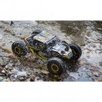 Losi Rock Rey 1/10 4WD Electric Rock Racer with 2.4GHz Radio and AVC (Yellow) - LOS03009T1