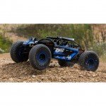 Losi Rock Rey 1/10 4WD Electric Rock Racer with 2.4GHz Radio and AVC (Blue) - LOS03009T2