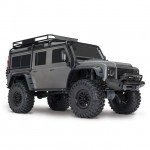 Traxxas TRX-4 1/10 Land Rover Defender Rock Crawler with TQi Radio System (Grey) - TRX82056-4G