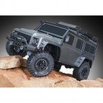 Traxxas TRX-4 1/10 Land Rover Defender Rock Crawler with TQi Radio System (Grey) - TRX82056-4G