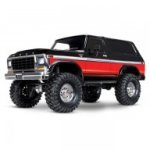 Traxxas TRX-4 1/10 Trail Crawler Truck with Ford Bronco Ranger XLT Body (Red) - TRX82046-4R