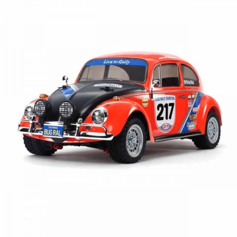 Tamiya 1/10 VW Beetle Rally MF-01X with Motor and ESC (Unassembled Kit) - 58650