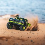 Arrma Mojave V2 6S BLX Brushless 1/7 4WD Desert Racer (Black/Green) - ARA7604V2T1