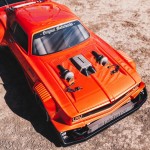 Arrma Felony 6S BLX Brushless 1/7 4WD Muscle Car with DX3 AVC Radio and Smart ESC (Orange) - ARA7617V2T2 Arrma Felony 6S BLX Brushless 1/7 4WD Muscle Car with DX3 AVC Radio and Smart ESC (Orange) - ARA7617V2T2