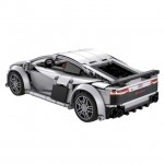 CaDa 1/14 Scale Audi R8 Coupe RC Car 536 pieces (Unassembled Brick Build Kit) - C57012W