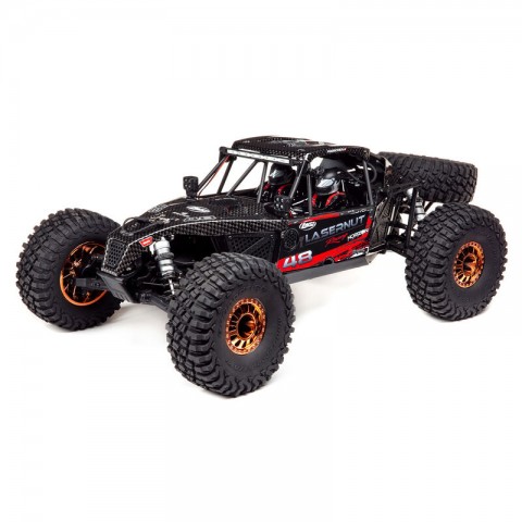 Losi Lasernut U4 1/10 4WD Brushless Rock Racer with 2.4GHz Radio and Smart ESC (Black) - LOS03028T2