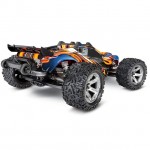 Traxxas Rustler 4X4 VXL Brushless 1/10 4WD Stadium Truck with 2.4GHz TQi Transmitter (Orange) - TRX67076-4-ORNG