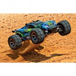 Traxxas Rustler 4X4 VXL Brushless 1/10 4WD Stadium Truck with 2.4GHz TQi Transmitter (Green) - TRX67076-4GN