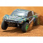 Traxxas Slash 4X4 4WD RTR Brushed Short Course Truck with TQ 2.4GHz Radio System (Green) - TRX68054-1G