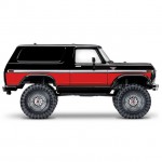 Traxxas TRX-4 1/10 Trail Crawler Truck with Ford Bronco Ranger XLT Body (Red) - TRX82046-4R