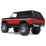 Traxxas TRX-4 1/10 Trail Crawler Truck with Ford Bronco Ranger XLT Body (Red) - TRX82046-4R