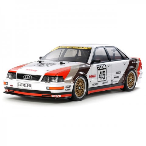 Tamiya 1/10 1991 Audi V8 Touring Car TT-02 (Unassembled Kit) - 58682