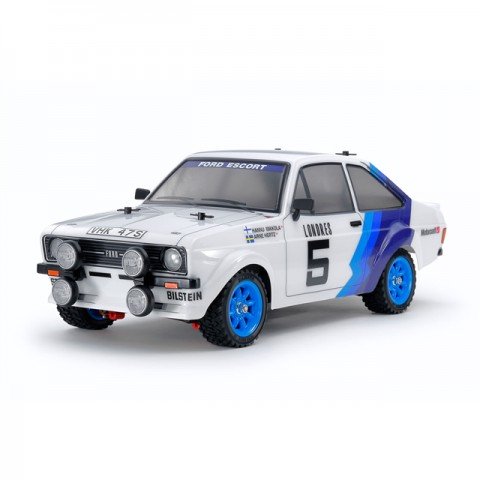 Tamiya Ford Escort MK.II Rally Car MF-01X with Painted Body (Unassembled Kit) - 58687