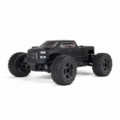 Arrma Big Rock 4x4 V3 3S BLX 1/10 Brushless Monster Truck with Spektrum SLT3 Transmitter Matt Black - ARA4312V3