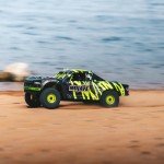 Arrma Mojave V2 6S BLX Brushless 1/7 4WD Desert Racer (Black/Green) - ARA7604V2T1