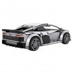 CaDa 1/14 Scale Audi R8 Coupe RC Car 536 pieces (Unassembled Brick Build Kit) - C57012W