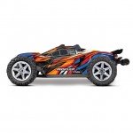 Traxxas Rustler 4X4 VXL Brushless 1/10 4WD Stadium Truck with 2.4GHz TQi Transmitter (Orange) - TRX67076-4-ORNG