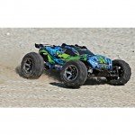 Traxxas Rustler 4X4 VXL Brushless 1/10 4WD Stadium Truck with 2.4GHz TQi Transmitter (Green) - TRX67076-4GN