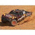 Traxxas Slash 4X4 4WD RTR Brushed Short Course Truck with TQ 2.4GHz Radio System (Orange) - TRX68054-1O