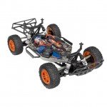 Traxxas Slash 4X4 4WD RTR Brushed Short Course Truck with TQ 2.4GHz Radio System (Orange) - TRX68054-1O