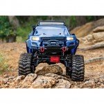 Traxxas TRX-4 1/10 Scale Trail Rock Crawler with All-Terrain Traxx and FREE Wheel Set (Blue) - TRX82034-4BLU