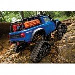 Traxxas TRX-4 1/10 Scale Trail Rock Crawler with All-Terrain Traxx and FREE Wheel Set (Blue) - TRX82034-4BLU