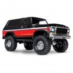 Traxxas TRX-4 1/10 Trail Crawler Truck with Ford Bronco Ranger XLT Body (Red) - TRX82046-4R