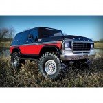 Traxxas TRX-4 1/10 Trail Crawler Truck with Ford Bronco Ranger XLT Body (Red) - TRX82046-4R