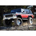 Traxxas TRX-4 1/10 Trail Crawler Truck with Ford Bronco Ranger XLT Body (Red) - TRX82046-4R