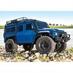 Traxxas TRX-4 1/10 Land Rover Defender Rock Crawler with TQi Radio System (Blue) - TRX82056-4BL