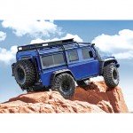 Traxxas TRX-4 1/10 Land Rover Defender Rock Crawler with TQi Radio System (Blue) - TRX82056-4BL