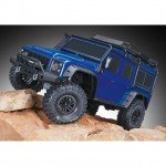 Traxxas TRX-4 1/10 Land Rover Defender Rock Crawler with TQi Radio System (Blue) - TRX82056-4BL