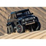 Traxxas TRX-6 Mercedes-Benz G63 AMG 1/10 6x6 Trail Crawler Truck (Black) - TRX88096-4BLK