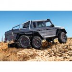 Traxxas TRX-6 Mercedes-Benz G63 AMG 1/10 6x6 Trail Crawler Truck (Silver) - TRX88096-4SLV