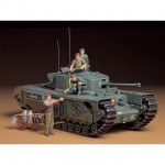 Tamiya 1/35 British Churchill MK VII Tank (Unassembled Plastic Kit) - 35210